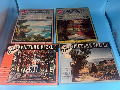 Lot vtg guild picture - of, 4