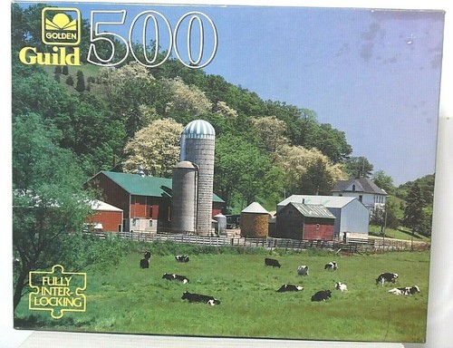 Vintage golden guild 500 piece - golden,